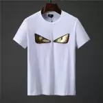 fendi  crewneck t-shirt new season with eyes white